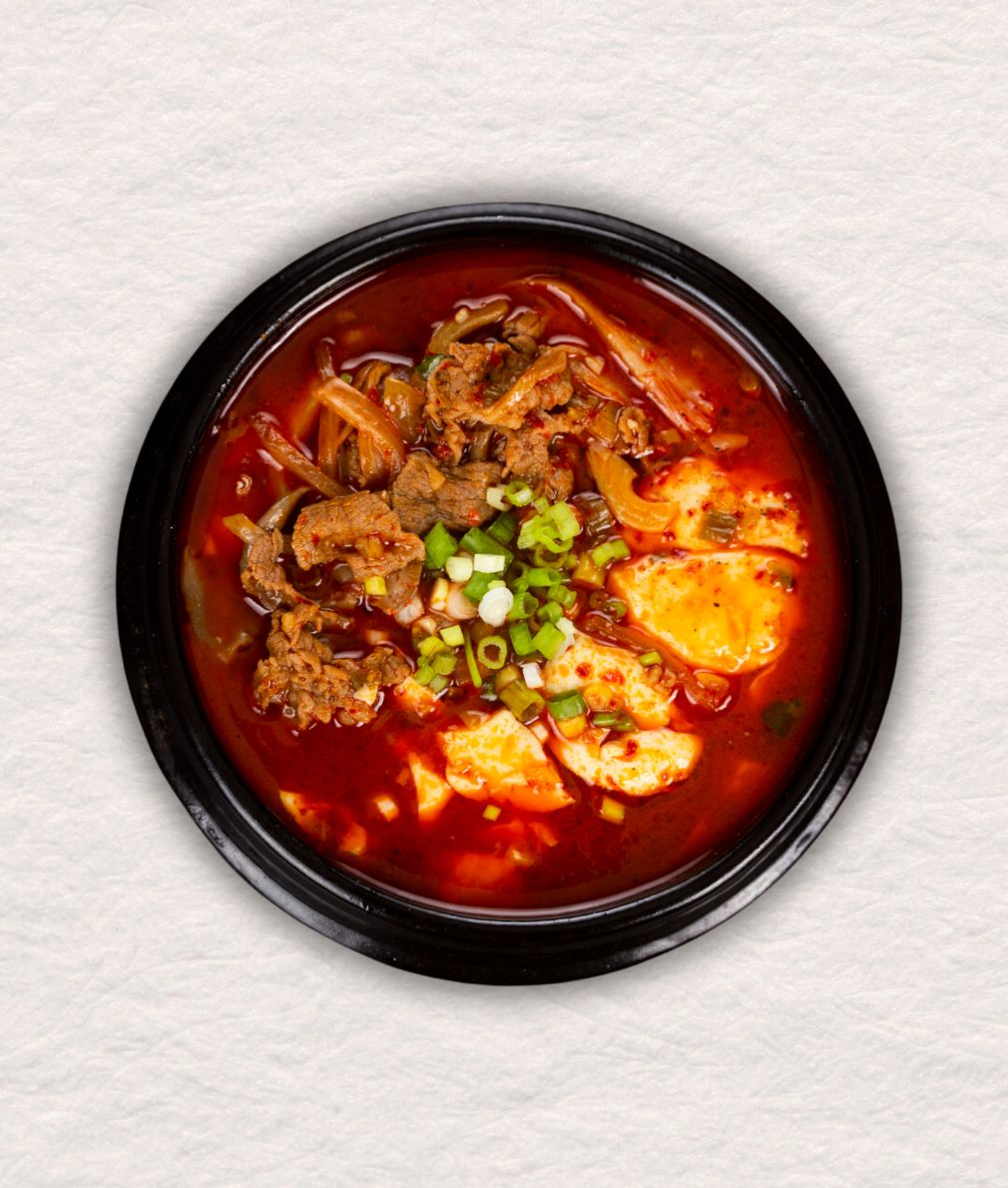 Chadol Sundubu Jjigae (Beef Soft Tofu Stew) 차돌 순두부찌개