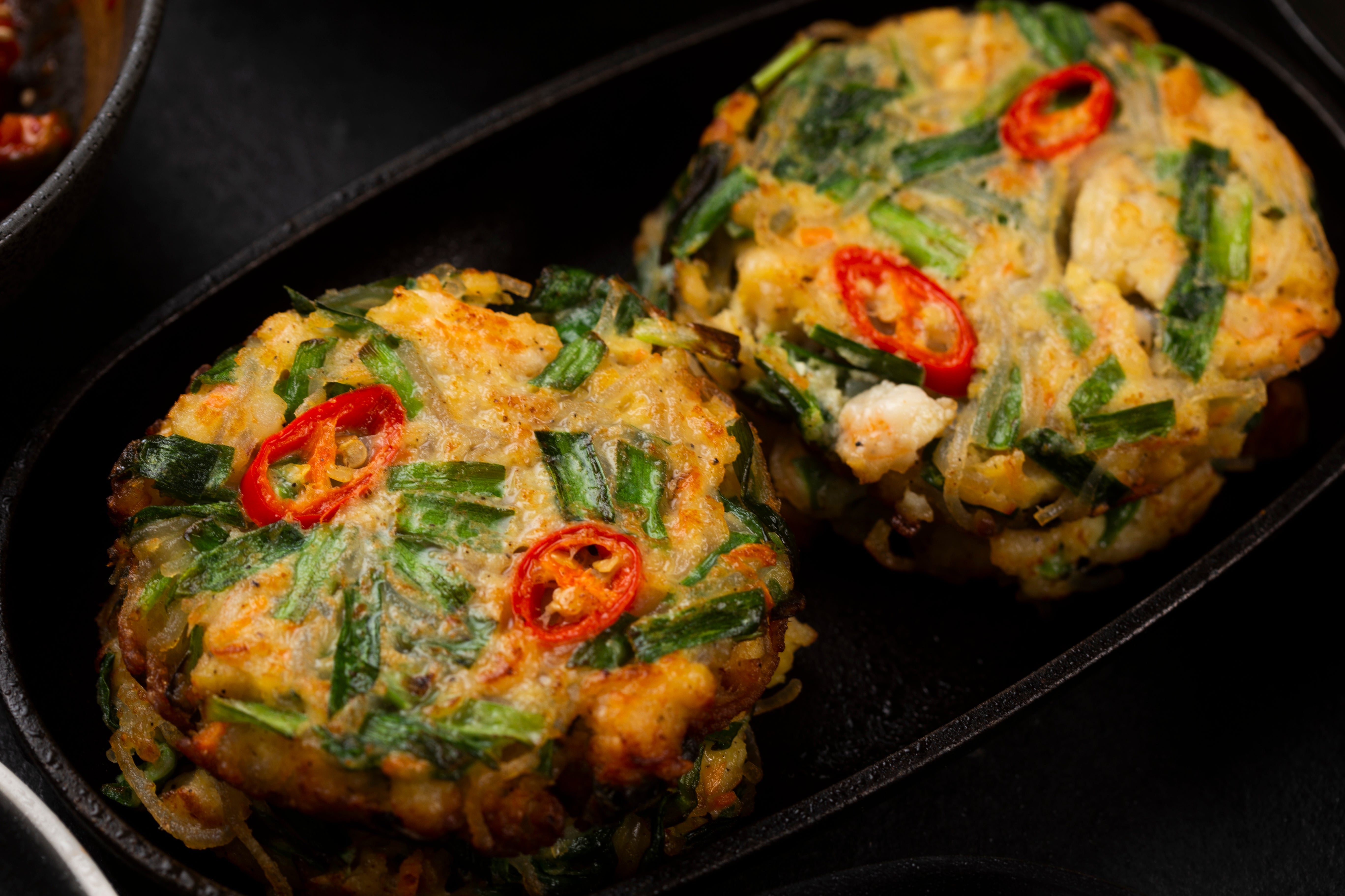 생새우 부추 당면전 Shrimp, Chive & Glass Noodle Pancake (Delivery & Pickup – July 9th)