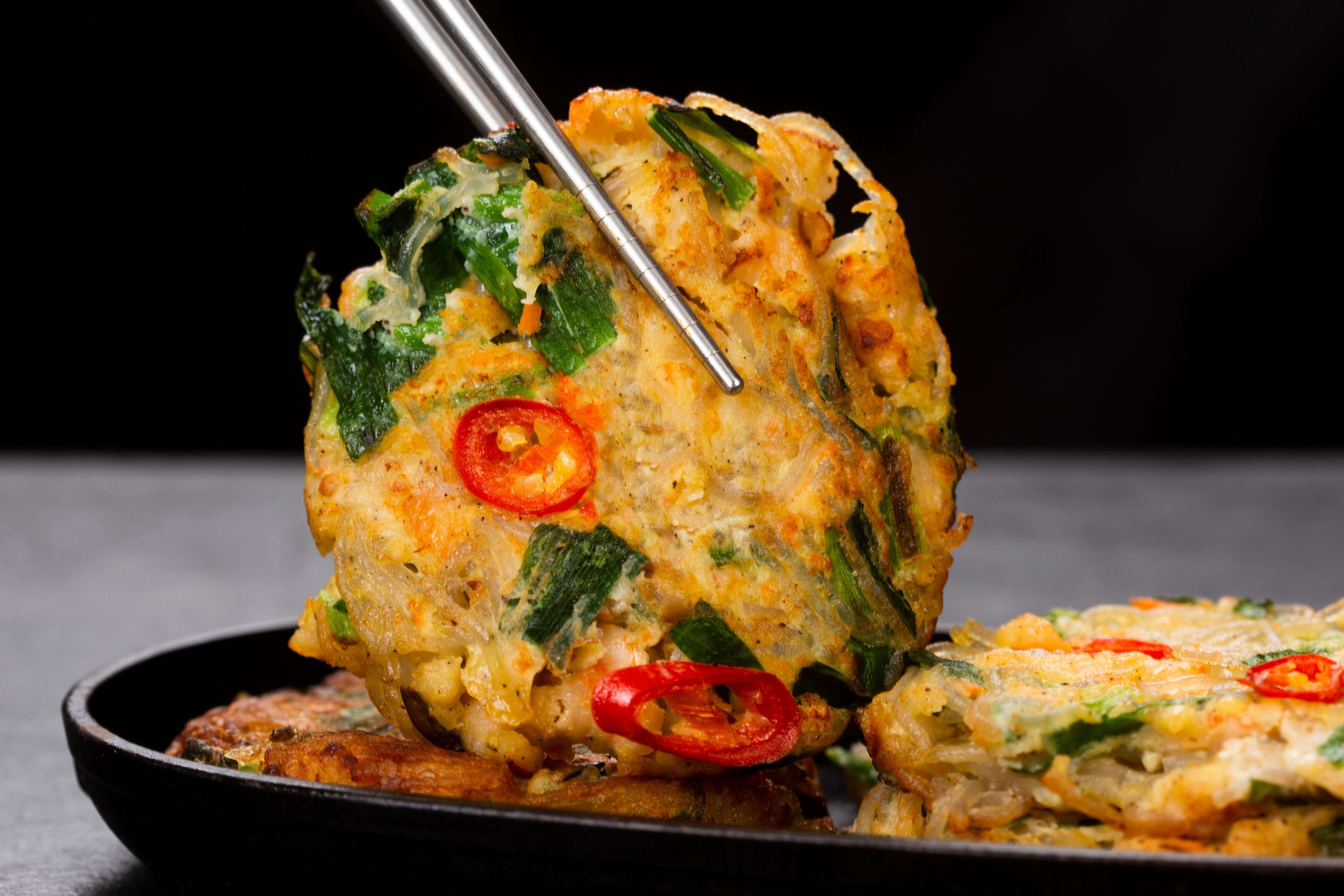생새우 부추 당면전 Shrimp, Chive & Glass Noodle Pancake (Delivery & Pickup – July 9th)