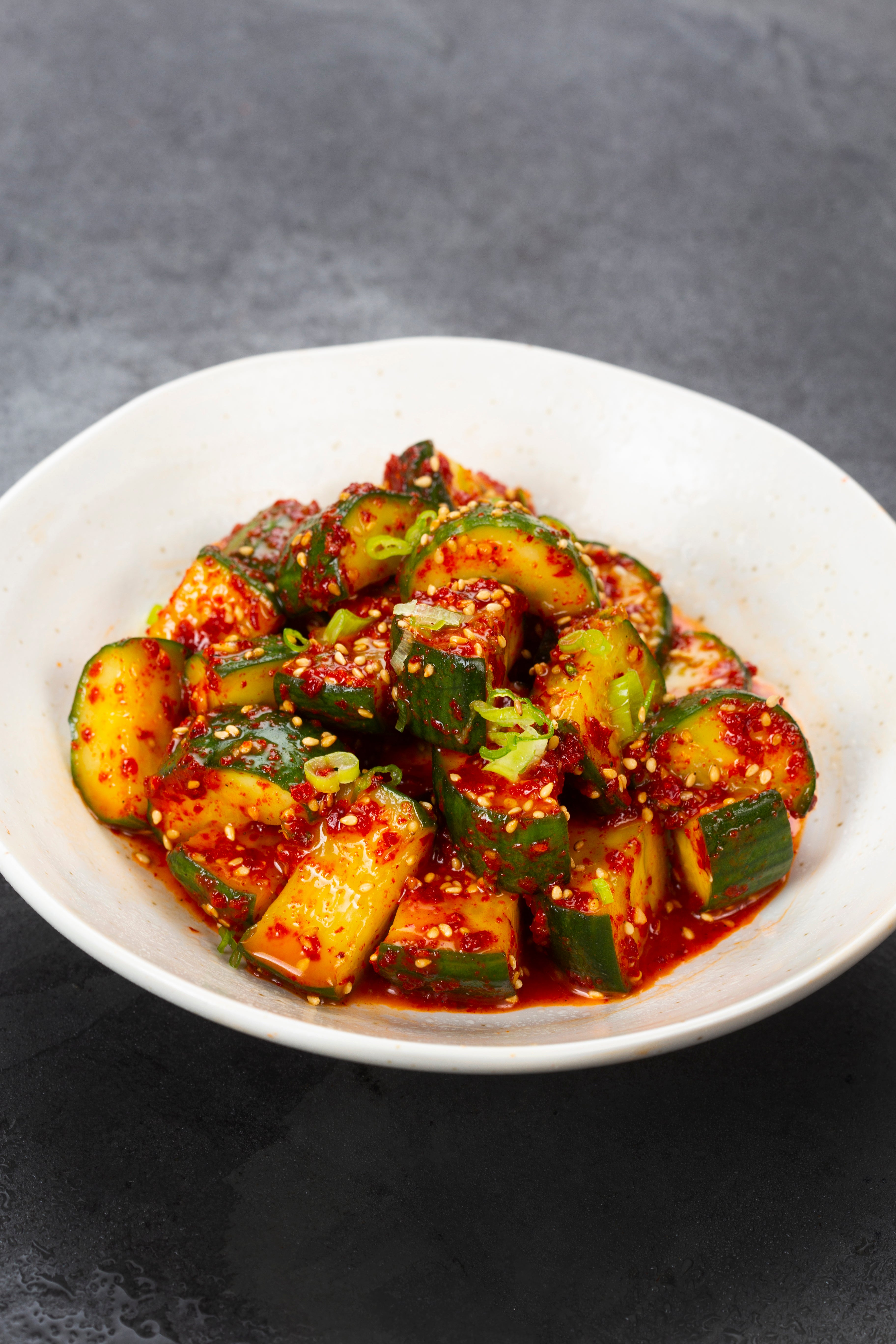Oi Muchim (Spicy Cucumber Salad) 오이무침