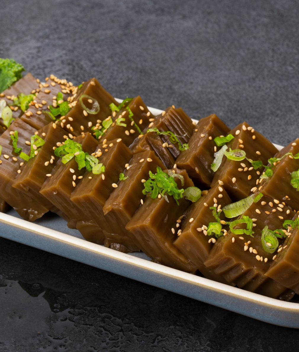 도토리묵 Acorn Jelly (Dotori-muk)
