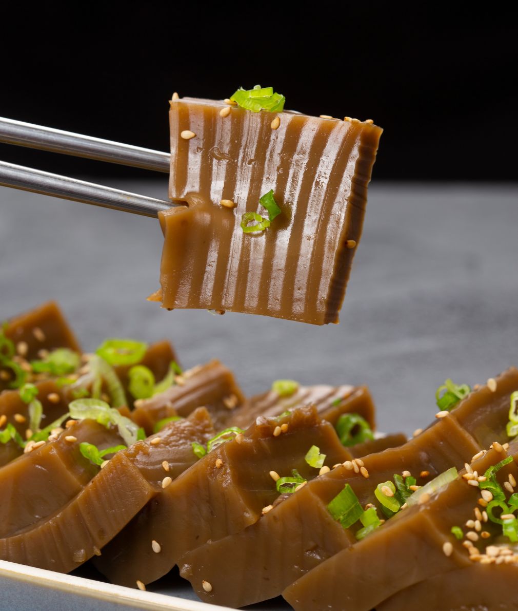 도토리묵 Acorn Jelly (Dotori-muk)