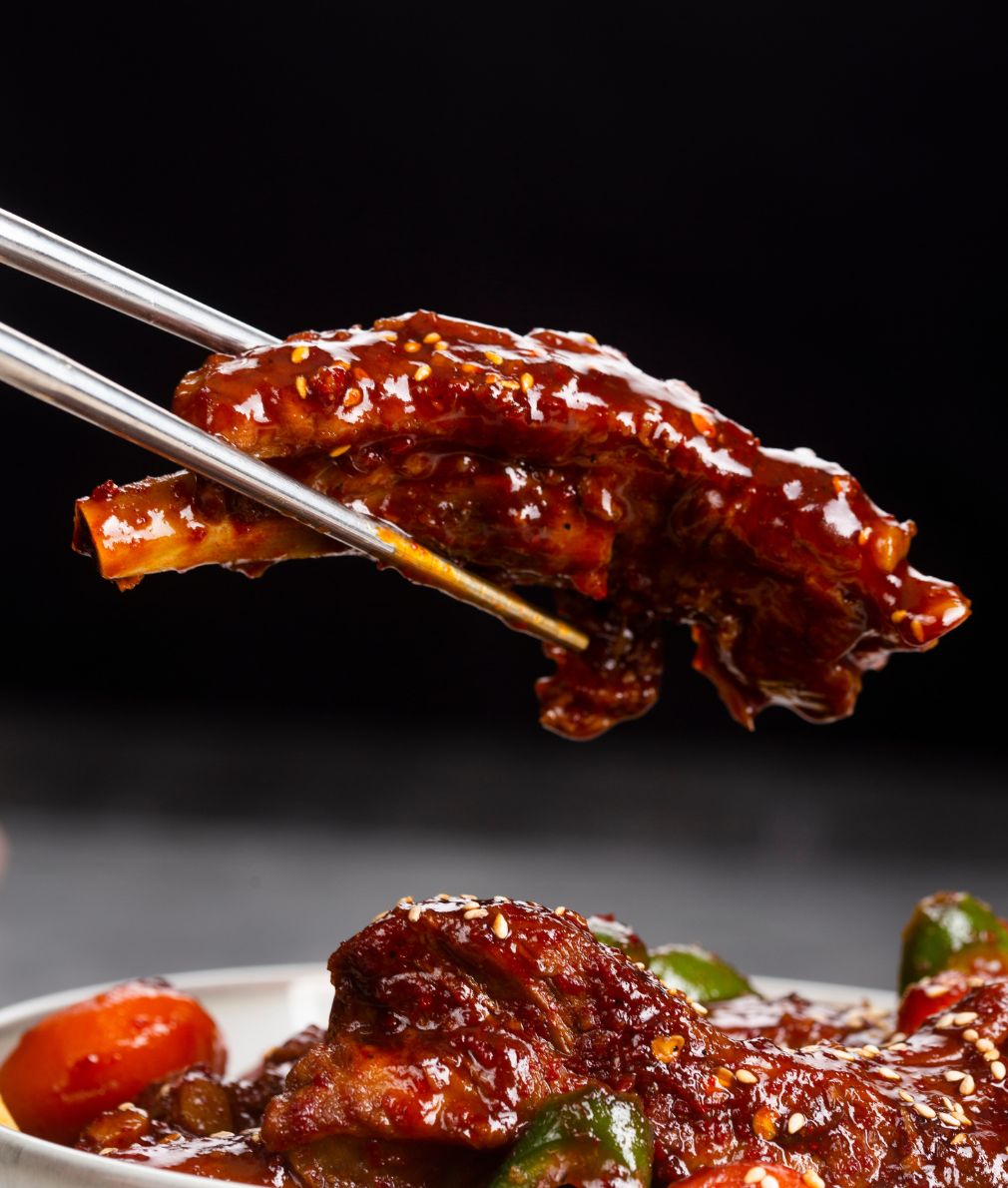 Peking Style Ribs Peking Spare Ribs Recipe Honey Garlic Ribs