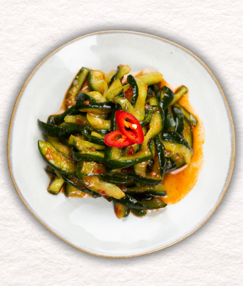 Oi Muchim (Spicy Cucumber Salad) 
오이무침 - Kmeals