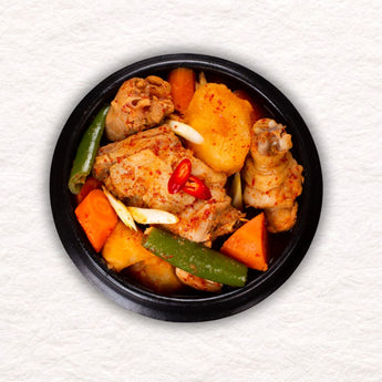 Dak Bokkeum Tang (Spicy Braised Chicken Breasts) 닭볶음탕 - Kmeals