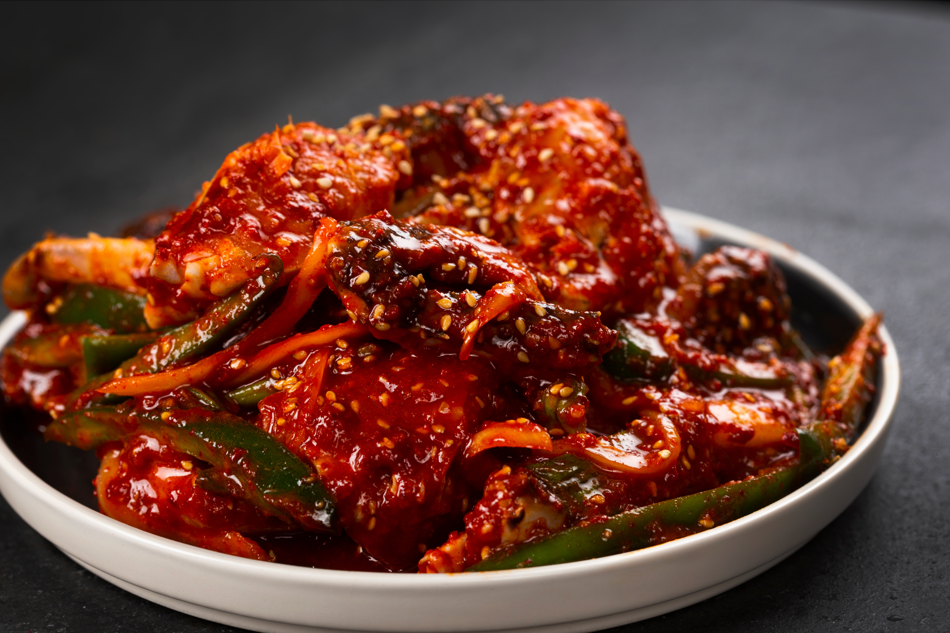 양념게장 Spicy Marinated Raw Crab (Yangnyeom Gejang)
