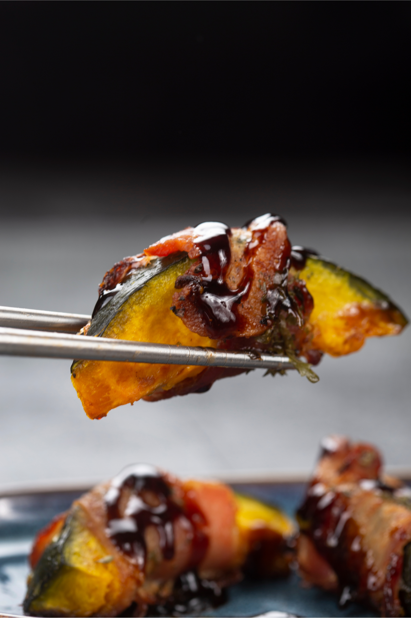 Danhobak Bacon (Kabocha Squash with Bacon) 단호박베이컨 - Kmeals