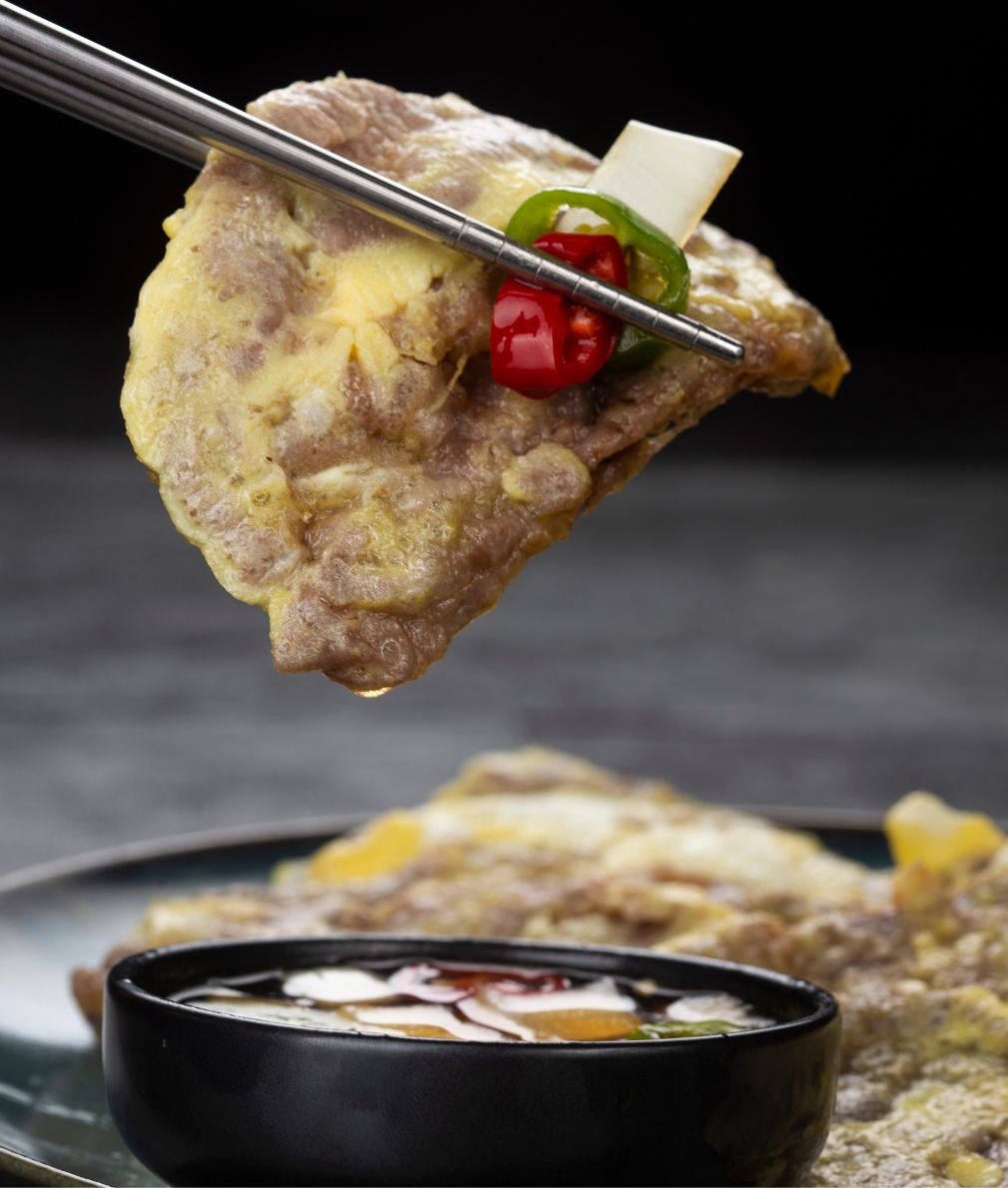 Yukjeon (Pan-fried Battered Beef) 육전 - Kmeals